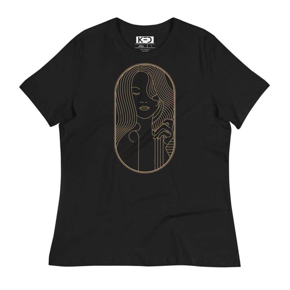 Camiseta suelta mujer