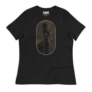 Camiseta suelta mujer