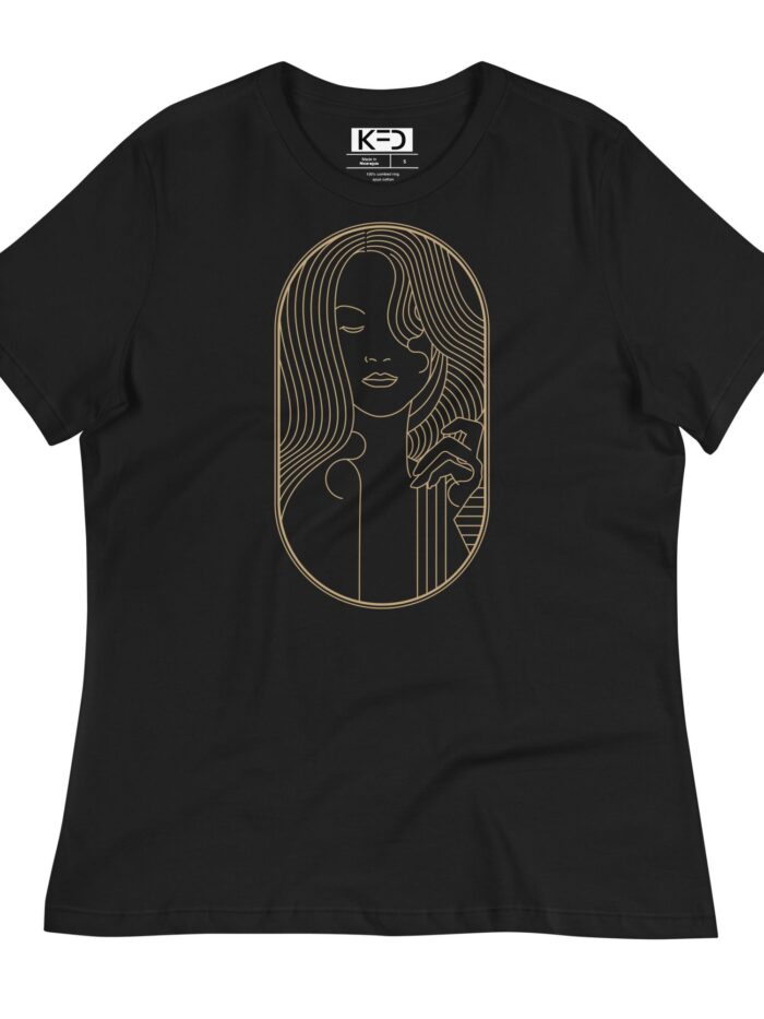 Camiseta suelta mujer