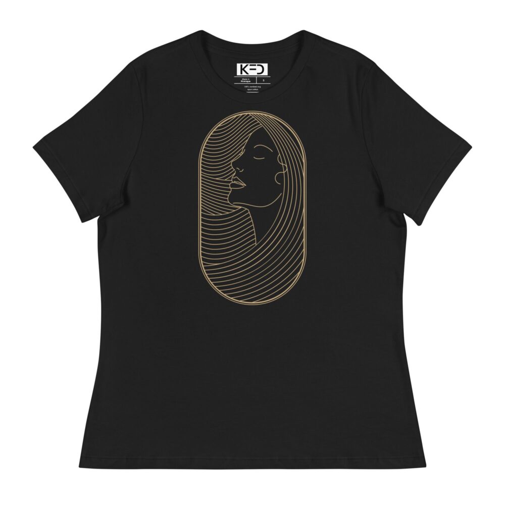 Camiseta suelta mujer