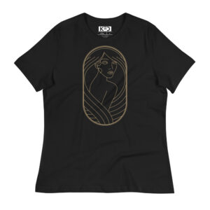 Camiseta suelta mujer
