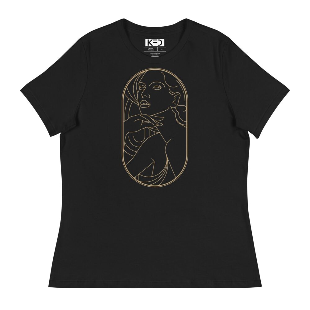 Camiseta suelta mujer