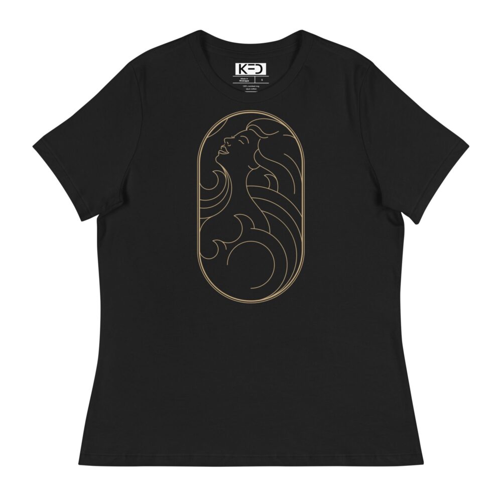 Camiseta suelta mujer