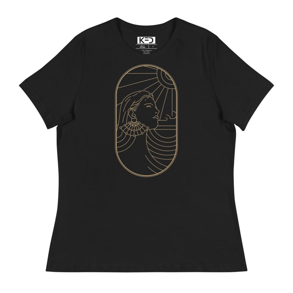 Camiseta suelta mujer