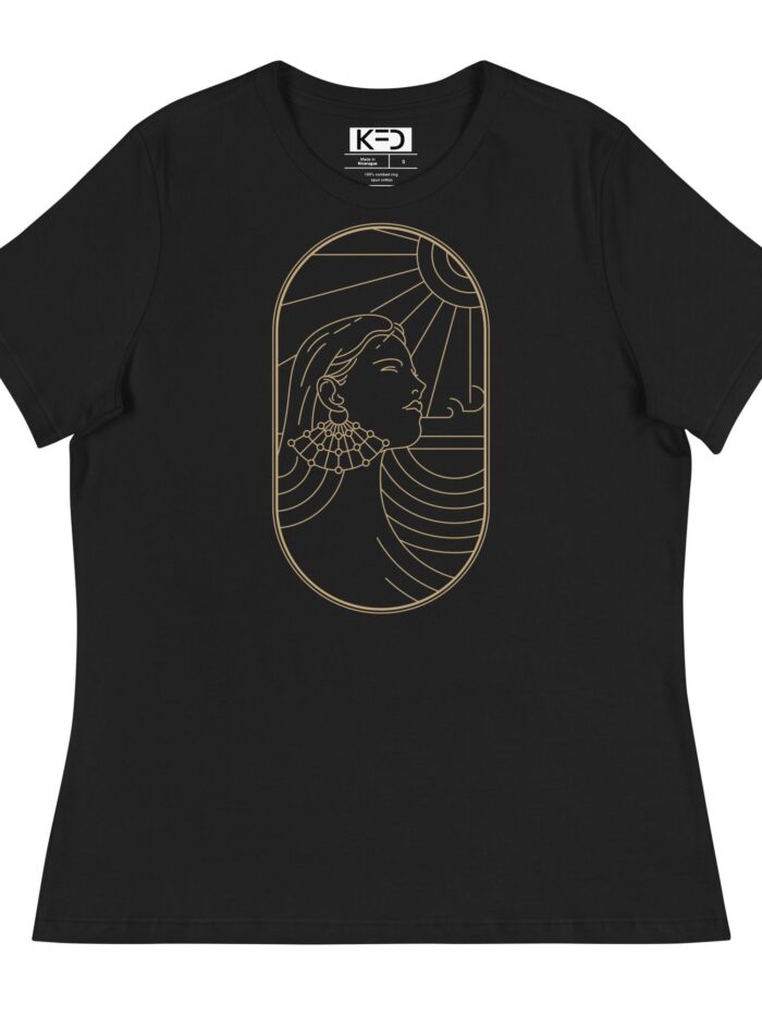Camiseta suelta mujer