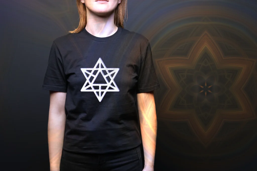 Camisetas de geometría sagrada