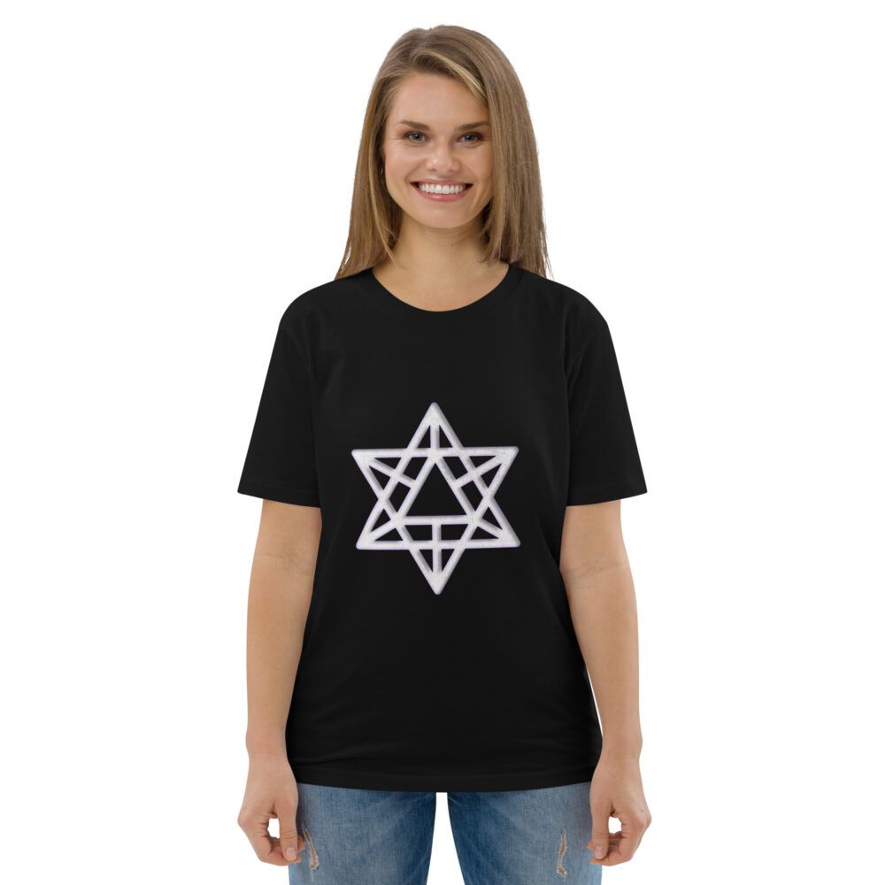 Camiseta geometría sagrada Merkaba - Imagen 2