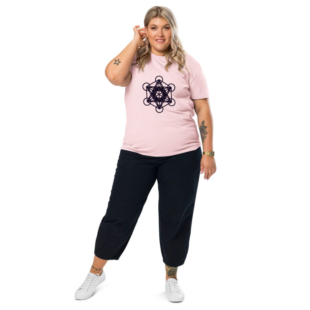 Camiseta geometría sagrada Cubo de Metatrón - Imagen 2