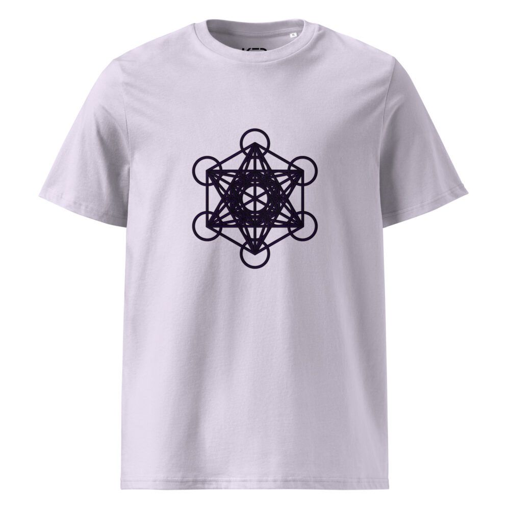 Camiseta con geometría sagrada Cubo de Metatrón
