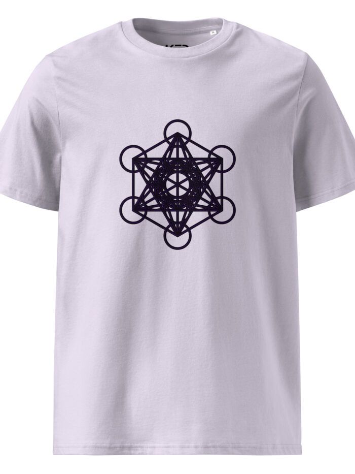 Camiseta con geometría sagrada Cubo de Metatrón