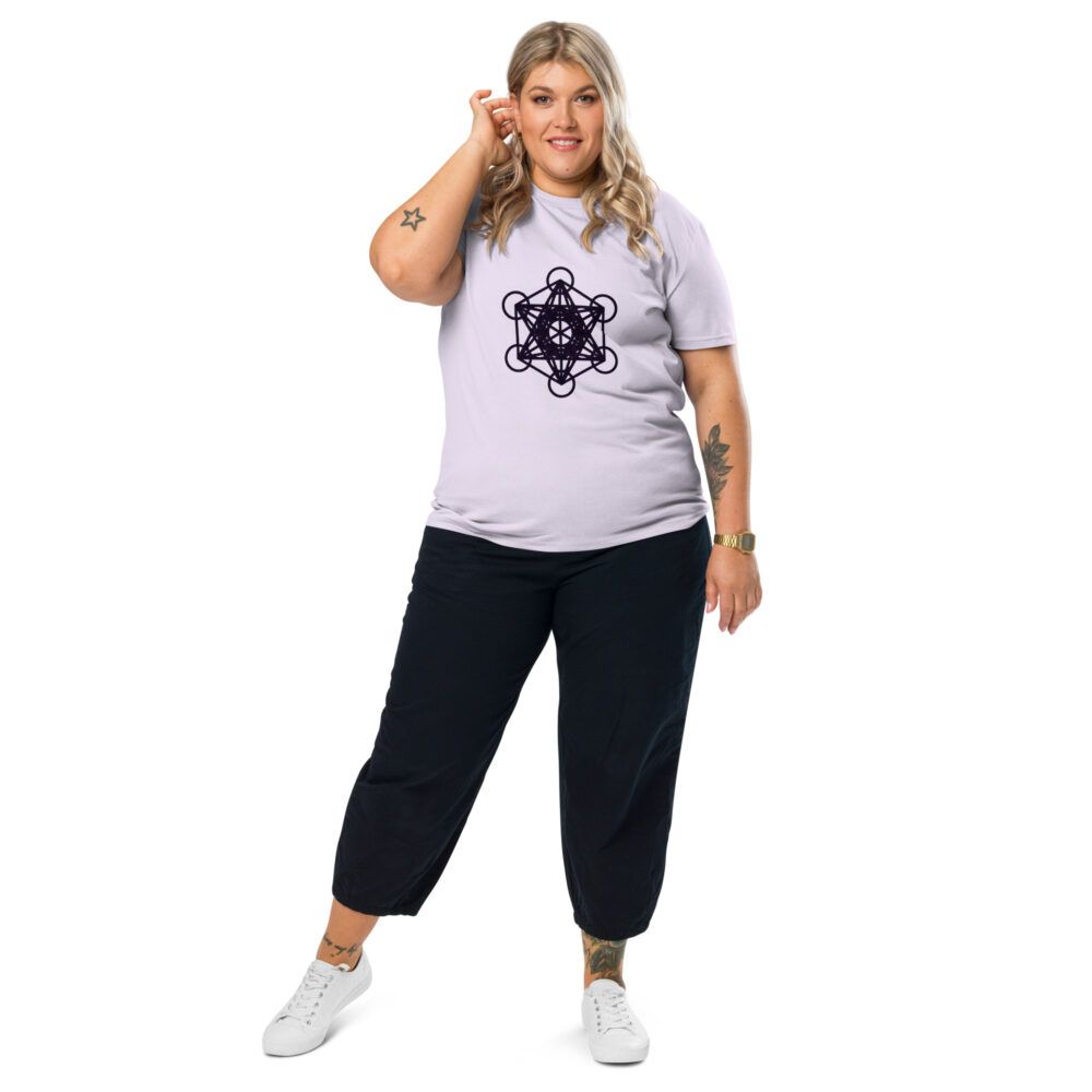 Camiseta geometría sagrada Cubo de Metatrón - Imagen 4