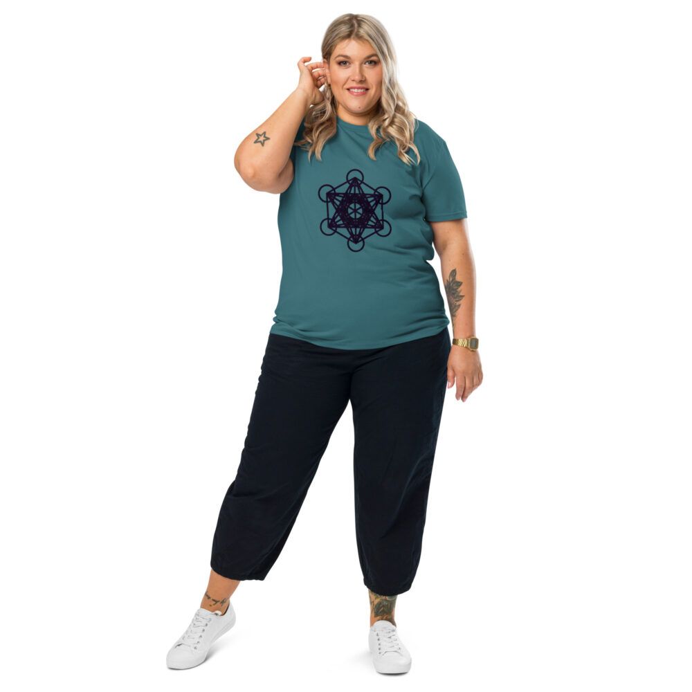 Camiseta geometría sagrada Cubo de Metatrón - Imagen 8