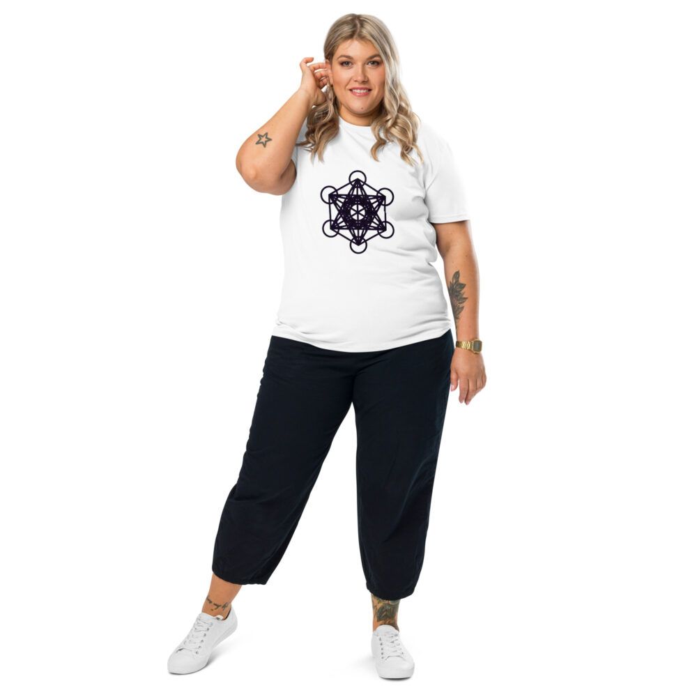 Camiseta geometría sagrada Cubo de Metatrón - Imagen 3