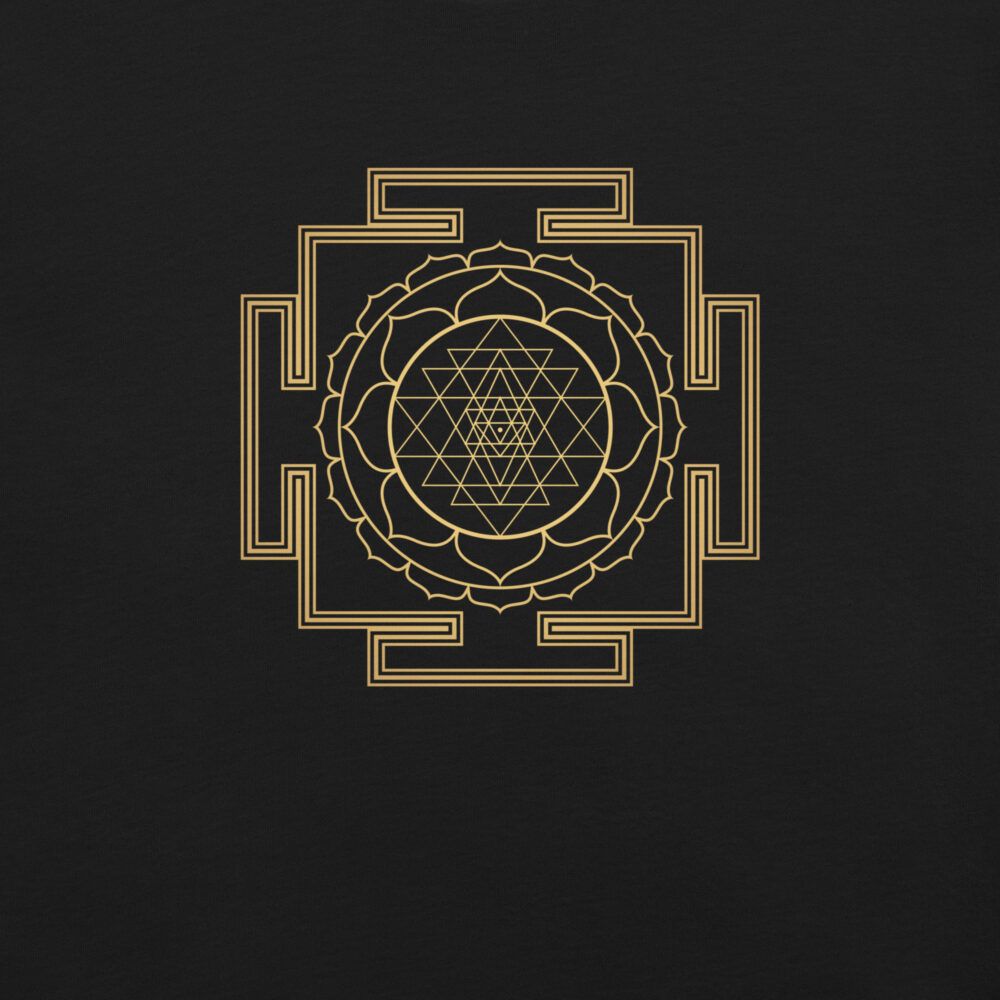 Camiseta Geometría Sagrada Sri Yantra - Imagen 2