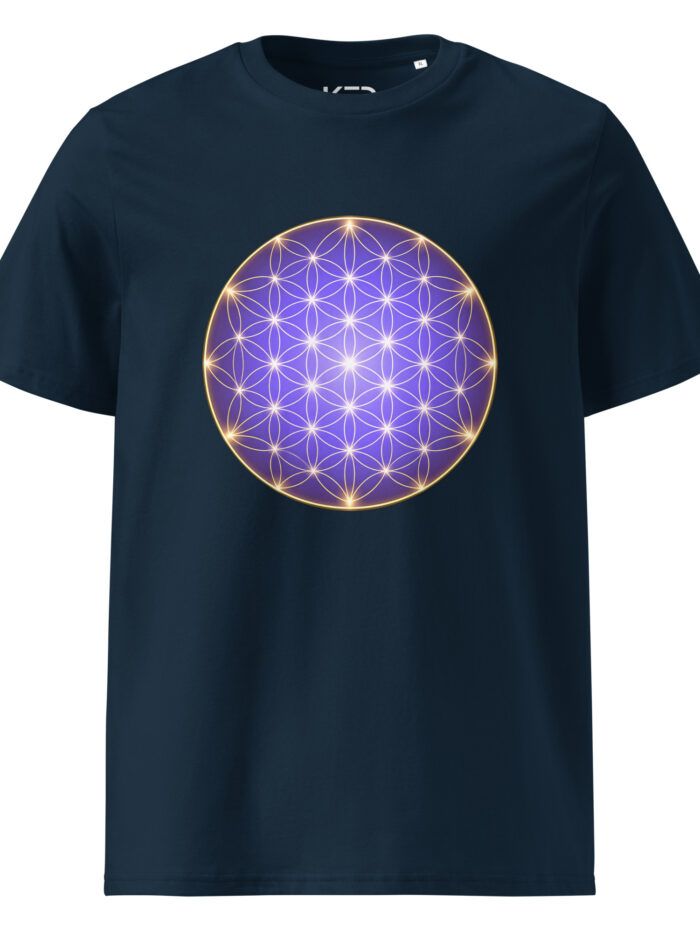Camiseta con diseño de La Flor de la Vida - Geometría Sagrada